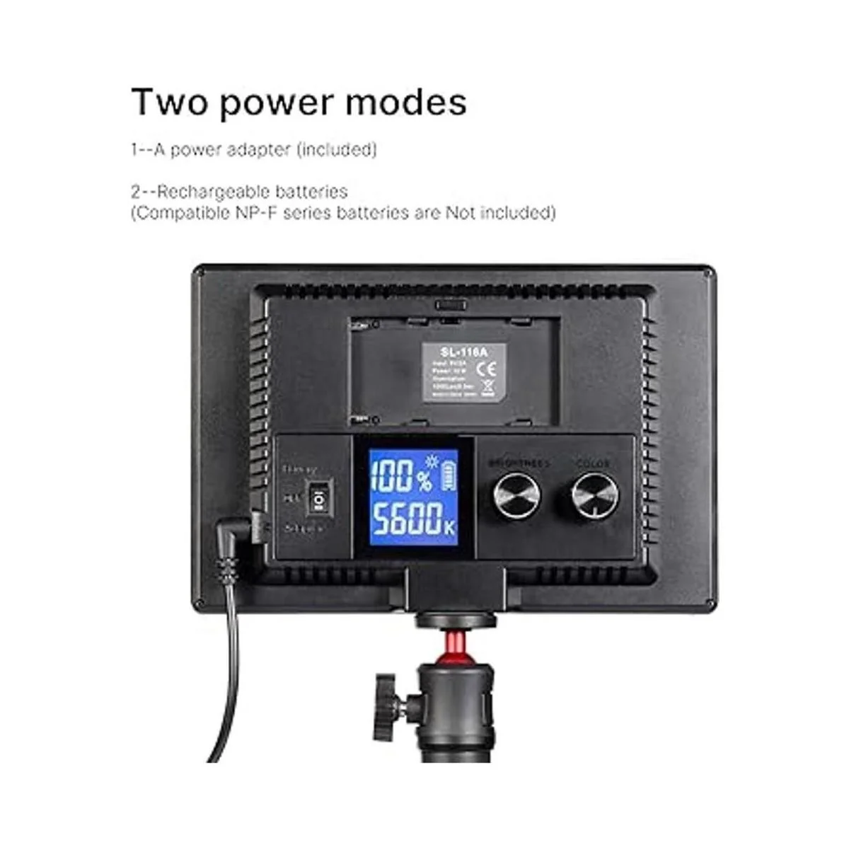 Luz dominante con soporte de escritorio extensible luz de_4