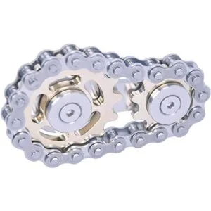 DMaos Fidget Spinner cadena de bicicleta de eslabones con_2