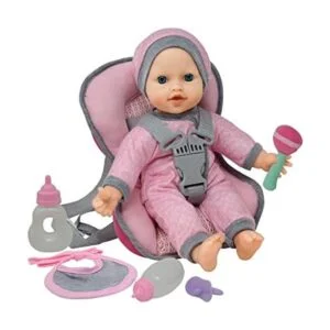 Juego de viaje para muñecas mochila de transporte de_1