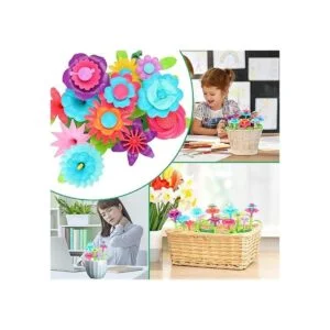 FLYINGSEEDS 46 juguetes de construcción de jardín de_6