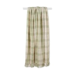 DII Modern Farmhouse Plaid Collection Manta de algodón_2