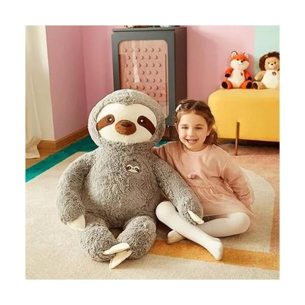 IKASA Juguete Bradypode de peluche grande de perezoso para_4