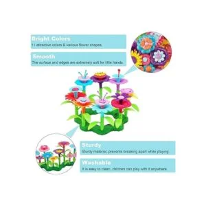 FLYINGSEEDS 46 juguetes de construcción de jardín de_2
