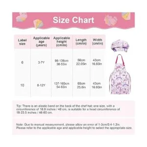 Anpro Juego completo de cocina y horneado para niños 27_4