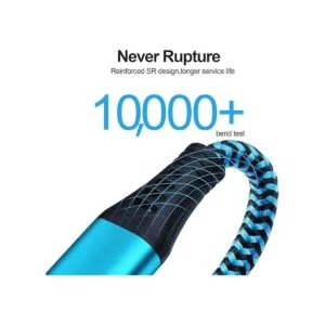 SIXSIM Cable USB tipo C cable USB C trenzado de nailon_2