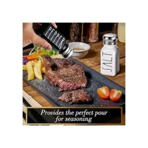 Brighter Barns Juego de saleros y pimenteros de granja_5