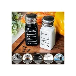 Brighter Barns Juego de saleros y pimenteros de granja_2