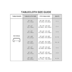 Romanstile Mantel rectangular de cloruro de polivinilo de