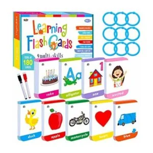 SpriteGru 180 tarjetas de aprendizaje para niños pequeños_1