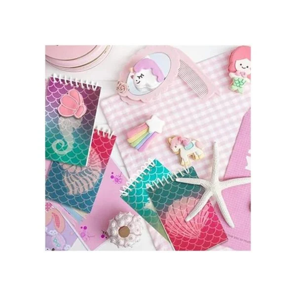 ArtCreativity Mini cuadernos de escala de sirena paquete_6