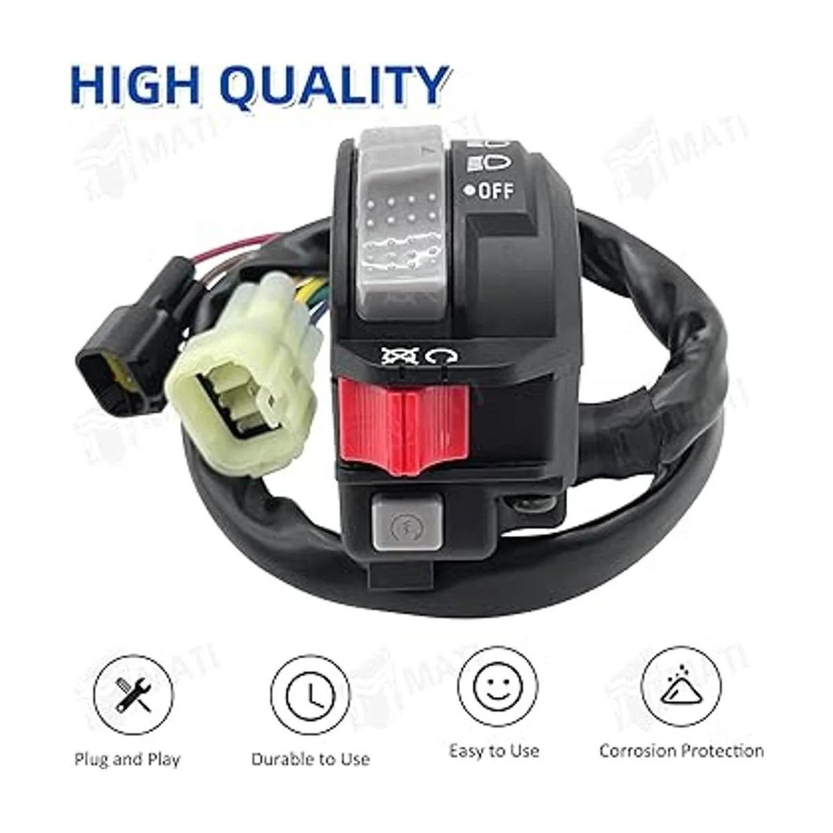 M MATI Control de manillar izquierdo del motor_6