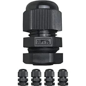 MGI SpeedWare Sello de cable de nailon NPT para alivio de_1