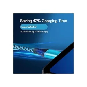 SIXSIM Cable USB tipo C cable USB C trenzado de nailon_5