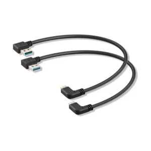 Oxsubor Cable USB C de 90 grados de ángulo recto USB 3.0_1
