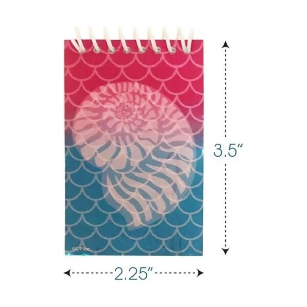 ArtCreativity Mini cuadernos de escala de sirena paquete_3