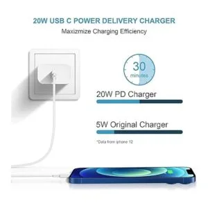 Cargador rápido para iPhone 14 13 12 11 certificado Apple_3