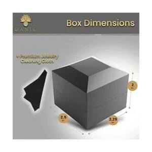 DANTE Caja de anillo de compromiso caja de anillo de lujo_4