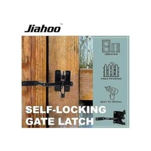 Pestillo de puerta autobloqueante pestillo automático de_4