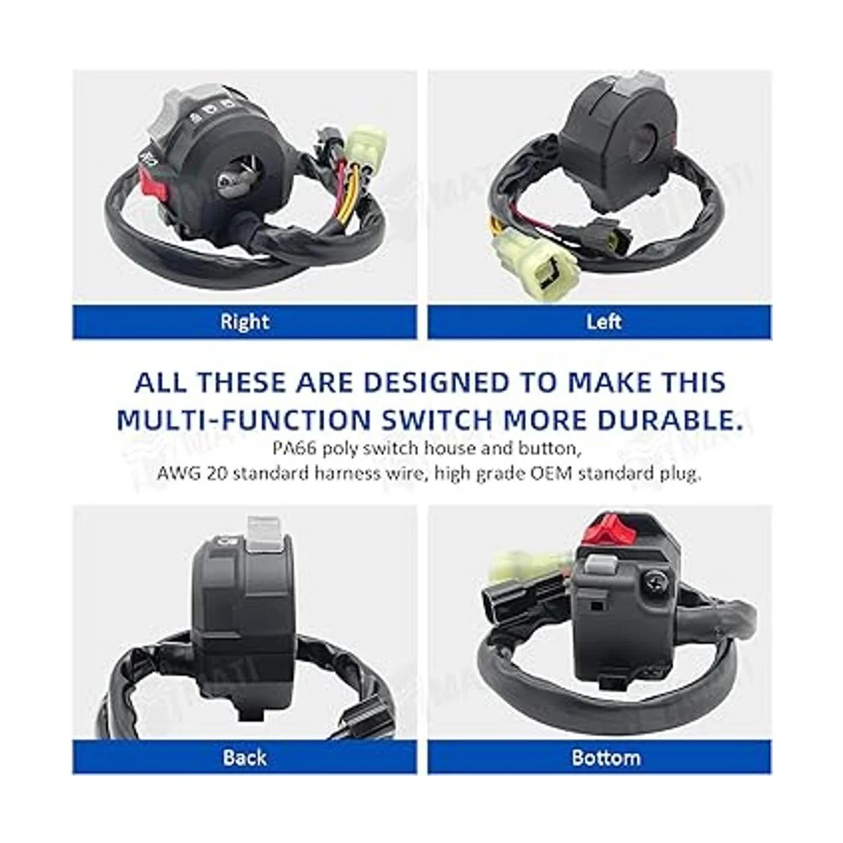 M MATI Control de manillar izquierdo del motor_5