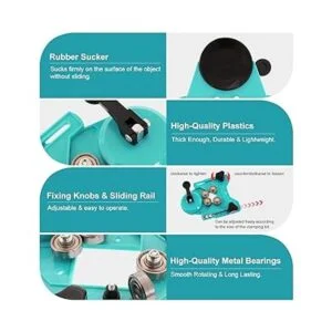 BEAMNOVA Juego de 16 brocas de diamante con plantilla de_3