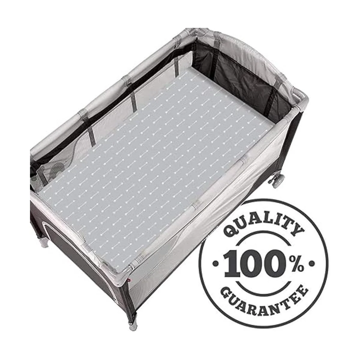 GROW WILD Pack n Play Sábanas Paquete de 3 mini sábanas