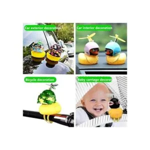 MuYuDaDi MYDD Lights Carrito de pato de Navidad con_5