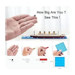 KLMEi Architecture Titanic Juego de construcción de_4