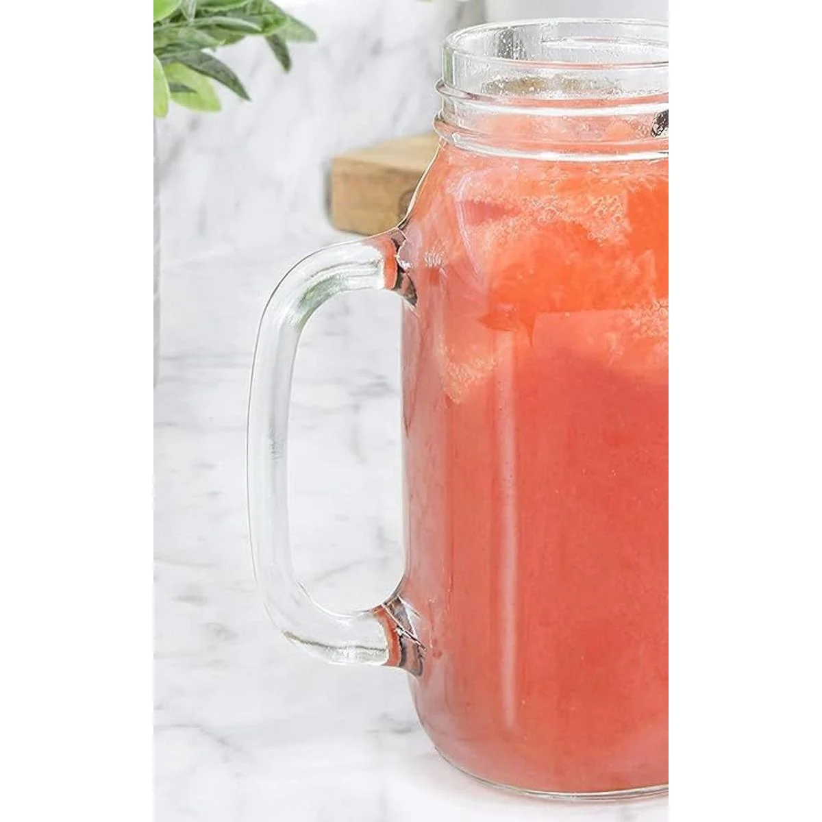 Darware Tazas de tarro Mason con asas 24 onzas paquete