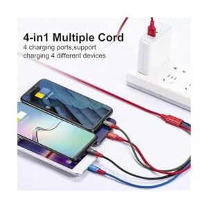 Cable de carga múltiple de 3.5 A Paquete de 2 cables de_2