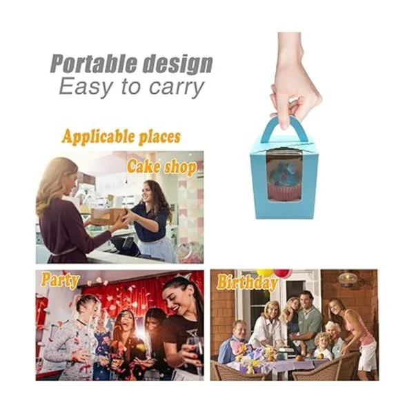 25 cajas de papel para magdalenas cajas de regalo