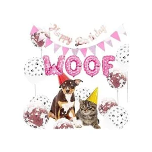 Esweny Suministros de fiesta de cumpleaños para perros_5