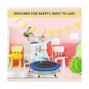 Kids Trampoline Portable Foldable 36 Inch Round Jumping_5