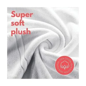 Alibi Juego de toallas de baño paquete de 2 toallas de