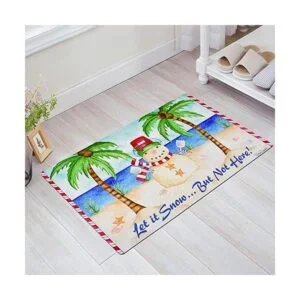 Eview Alfombra de Navidad decorativa para interiores y_2