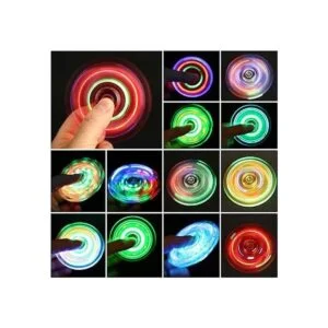 Gigilli Paquete de 6 juguetes antiestrés con luz LED para_3