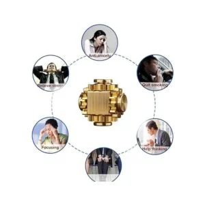 PAPUKA Juguete giratorio de metal para niños y adultos_4