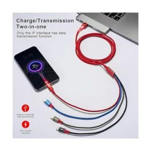 Cable de carga múltiple de 3.5 A Paquete de 2 cables de_3