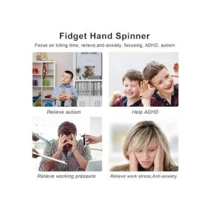 Gigilli Paquete de 6 juguetes antiestrés con luz LED para_2