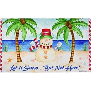 Eview Alfombra de Navidad decorativa para interiores y_1