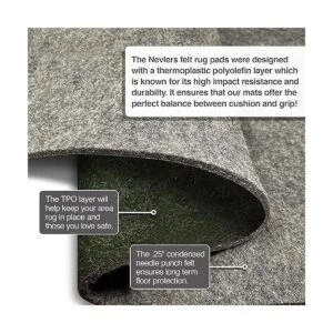 Nevlers Almohadillas antideslizantes de fieltro de 14_5