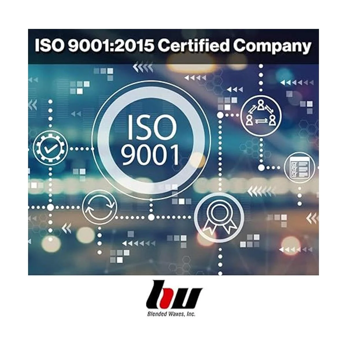 Blended Waxes Inc. Cera selladora de botellas de 1