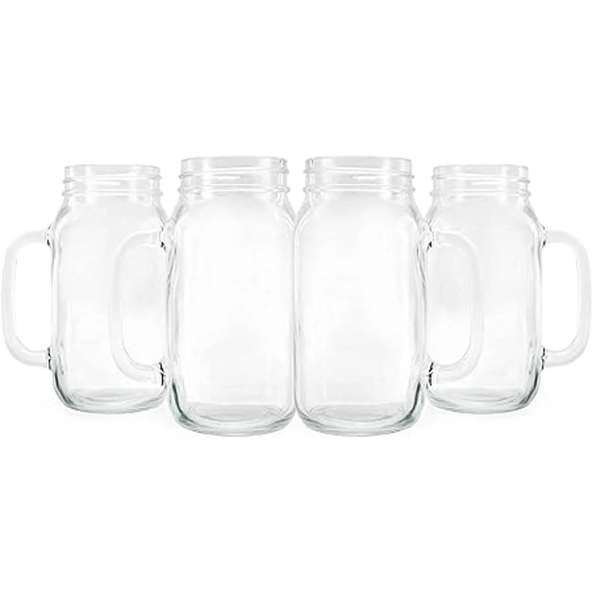 Darware Tazas de tarro Mason con asas 24 onzas paquete