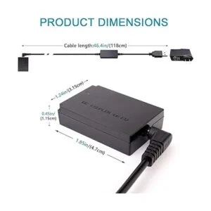 RUITOO Cable de unidad USB ACKE12 para cámara digital_5