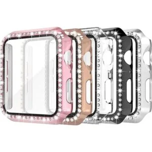 Simpeak Paquete de 5 fundas rígidas brillantes de 1.73_1