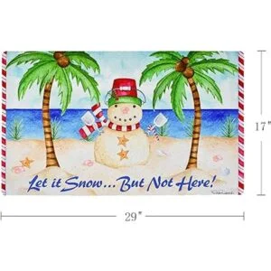 Eview Alfombra de Navidad decorativa para interiores y_6