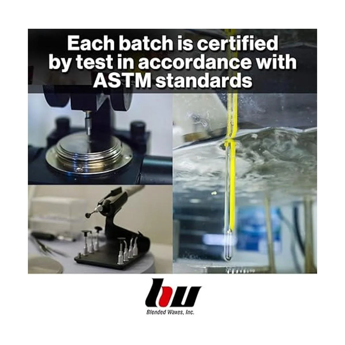 Blended Waxes Inc. Cera selladora de botellas de 1