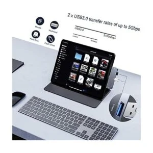 Adaptador para iPad Pro USB C Hub 1112.9 20212018iPad_3