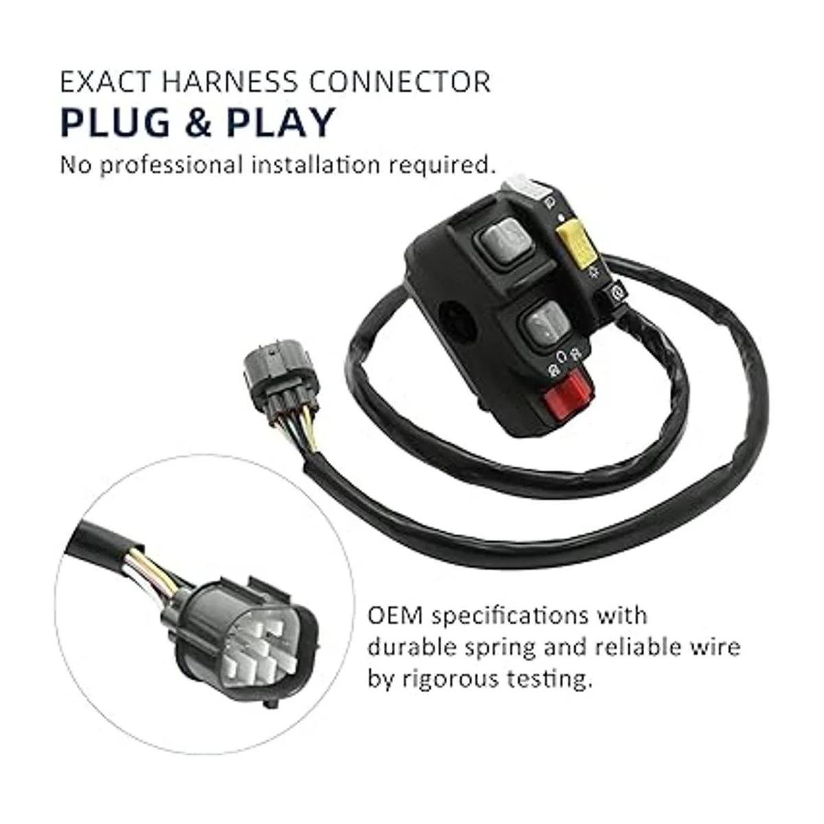 M MATI Control de manillar interruptor eléctrico de parada_4