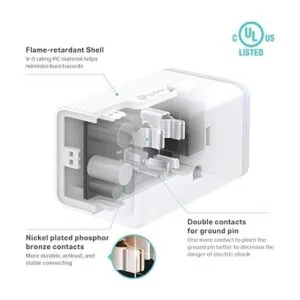 Kasa Smart Enchufe mini con monitoreo de energía toma