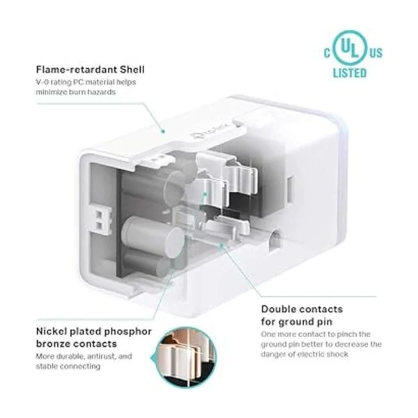 Kasa Smart Enchufe mini con monitoreo de energía toma